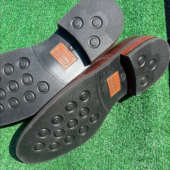 Johnston & Murphy Brown Leather Oxford Wingtips - Picture 6 of 11